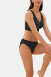 Marks & Spencer Padded Non Wired Full Coverage Cami Bra - Black Mix — thumbnail 3
